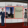 Highly Realistic 3D Presentation Agents with Visual Attention Capability