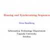 Homing and Synchronizing Sequences