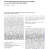 How do glutamatergic and GABAergic cells contribute to synchronization in the medial septum?