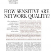 How sensitive are online gamers to network quality?
