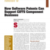 How Software Patents Can Support COTS Component Business
