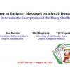 How to Encipher Messages on a Small Domain