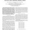 How to improve the performance in Delay Tolerant Networks under Manhattan Mobility Model