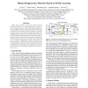 Human reappearance detection based on on-line learning