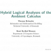 Hybrid Logical Analyses of the Ambient Calculus
