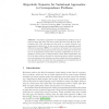 Hyperbolic Numerics for Variational Approaches to Correspondence Problems