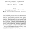 I/O-efficient algorithms for computing planar geometric spanners