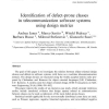 Identification of defect-prone classes in telecommunication software systems using design metrics