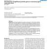 Identification of significant periodic genes in microarray gene expression data