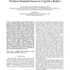 IEEE 802.22: An Introduction to the First Wireless Standard based on Cognitive Radios