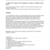 Impact of the surface roughness on the electrical capacitance