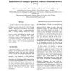 Implementation of Intelligent Agents with Mobility in Educational Robotics Settings