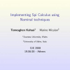 Implementing Spi Calculus Using Nominal Techniques