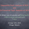 Impossible Fault Analysis of RC4 and Differential Fault Analysis of RC4
