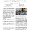 Impromptu: a new interaction framework for supporting collaboration in multiple display environments and its field evaluation fo