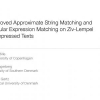 Improved Approximate String Matching and Regular Expression Matching on Ziv-Lempel Compressed Texts