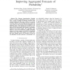 Improving aggregated forecasts of probability