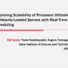 Improving scalability of processor utilization on heavily-loaded servers with real-time scheduling