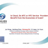 In cloud, do MTC or HTC service providers benefit from the economies of scale?