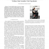 Increasing robotic wheelchair safety with collaborative control: Evidence from secondary task experiments