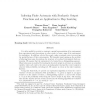 Inferring Finite Automata with Stochastic Output Functions and an Application to Map Learning