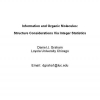 Information and Organic Molecules: Structure Considerations via Integer Statistics