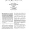 Information efficiency in hyperspectral imaging systems