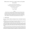Information retrieval on mixed written and spoken documents