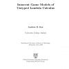 Innocent game models of untyped lambda-calculus