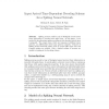 Input arrival-time-dependent decoding scheme for a spiking neural network