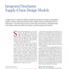 Integrated Stochastic Supply-Chain Design Models