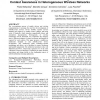 Integrated support for handoff management and context awareness in heterogeneous wireless networks
