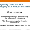 Integrating coercion with subtyping and multiple dispatch