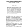 Integrating Knowledge Management and Groupware in a Software Development Environment