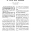 Integrating software distributed shared memory and message passing programming