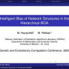 Intelligent bias of network structures in the hierarchical BOA