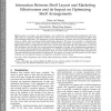 Interaction Between Shelf Layout and Marketing Effectiveness and Its Impact on Optimizing Shelf Arrangements