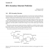 Internal loops in RNA secondary structure prediction