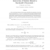 Intersection of modules related to Macdonald's polynomials