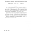 Intersection theorems under dimension constraints