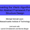 Inverting the Viterbi algorithm: an abstract framework for structure design