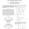 Investigation of state transition phenomena in cross-coupled chaotic circuits
