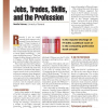 Jobs, Trades, Skills, and the Profession