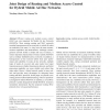 Joint Design of Routing and Medium Access Control for Hybrid Mobile Ad Hoc Networks