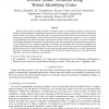 Joint monitoring and routing in wireless sensor networks using robust identifying codes