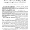 Joint Morphological-Lexical Language Modeling for Processing Morphologically Rich Languages With Application to Dialectal Arabic