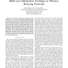 Joint Network Coding and Superposition Coding for Multi-User Information Exchange in Wireless Relaying Networks