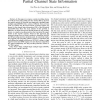 Joint Precoding for MIMO-Relay Systems with Partial Channel State Information