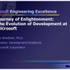 Journey of enlightenment: the evolution of development at Microsoft