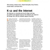 K-12 and the Internet
